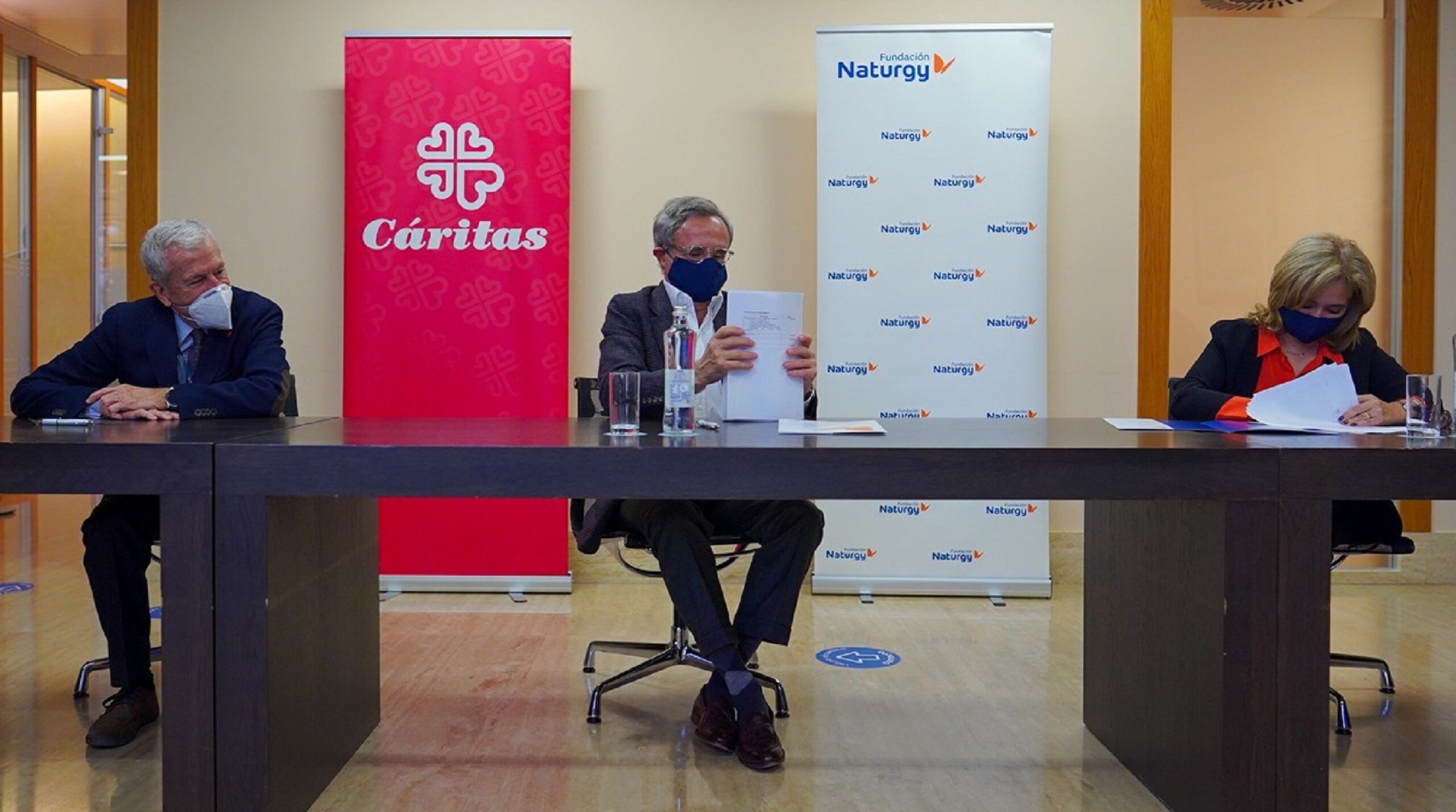 Fundación Naturgy renueva por tercer año su colaboración con Cáritas