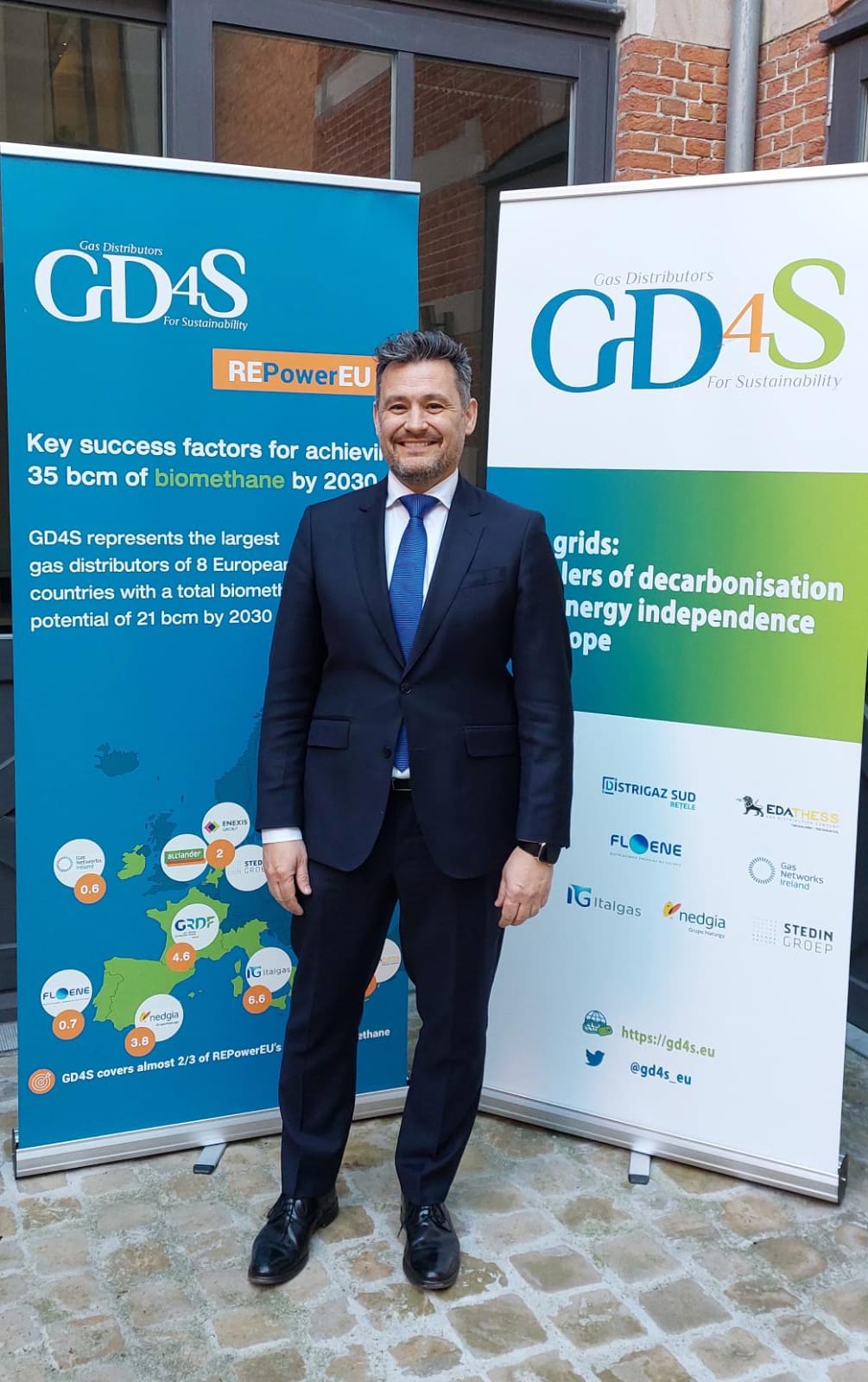 Raúl Suárez asume la presidencia de la Asociación Europea de Distribuidoras de Gas para la Sostenibilidad (GD4S)